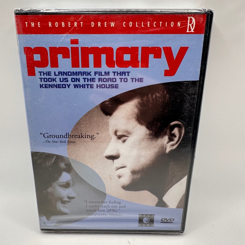 NEW! Primary The Robert Drew Collection DVD John F Kennedy Documentary Docurama